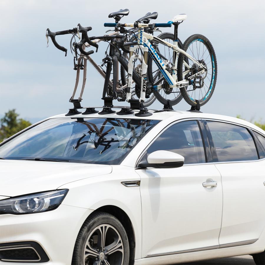 ROCKBROS サイクルキャリア ルーフキャリア 自転車 最大3台まで 車載