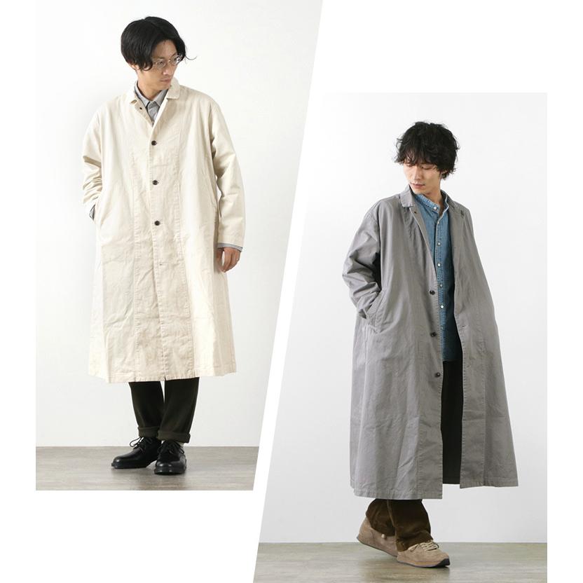 HARVESTY（ハーベスティ） チノクロス オーバーコート / ロングコート