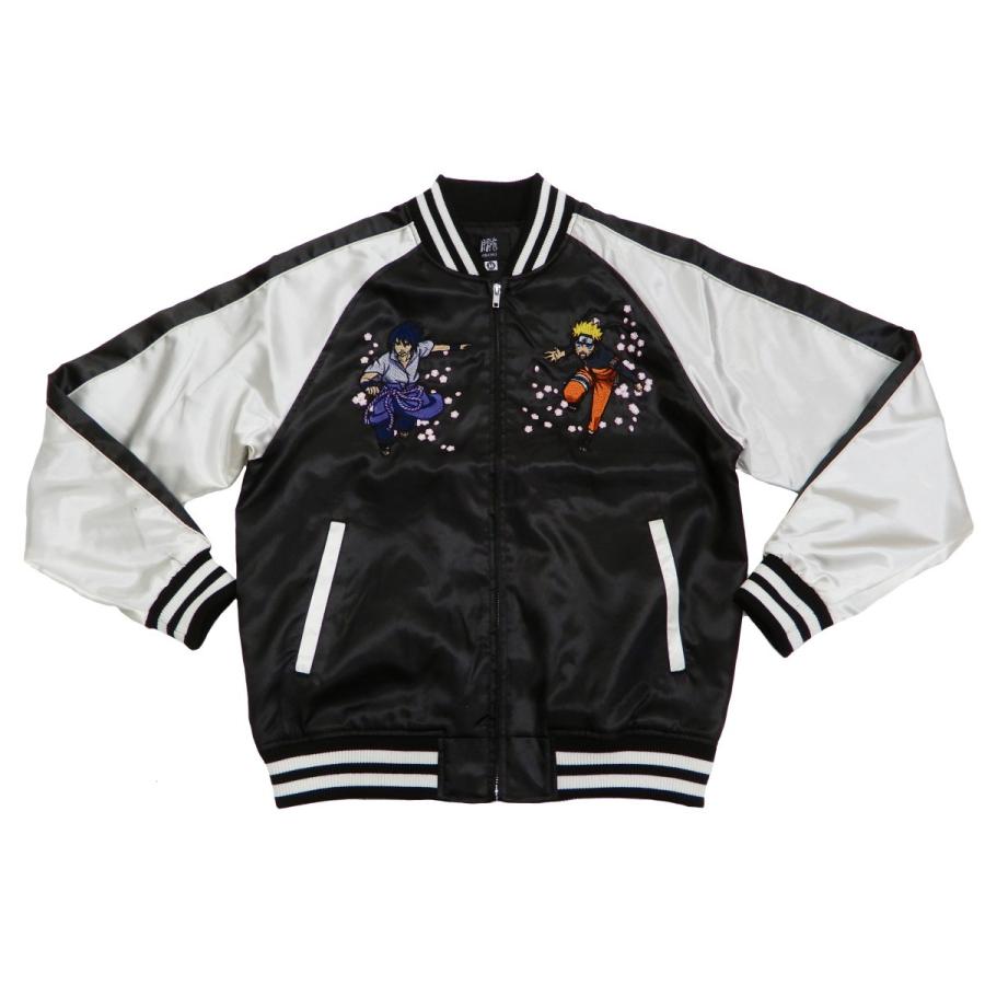 ナルト スカジャン NARUTO ナルト疾風伝 風神雷神 刺繍 9001823 朧