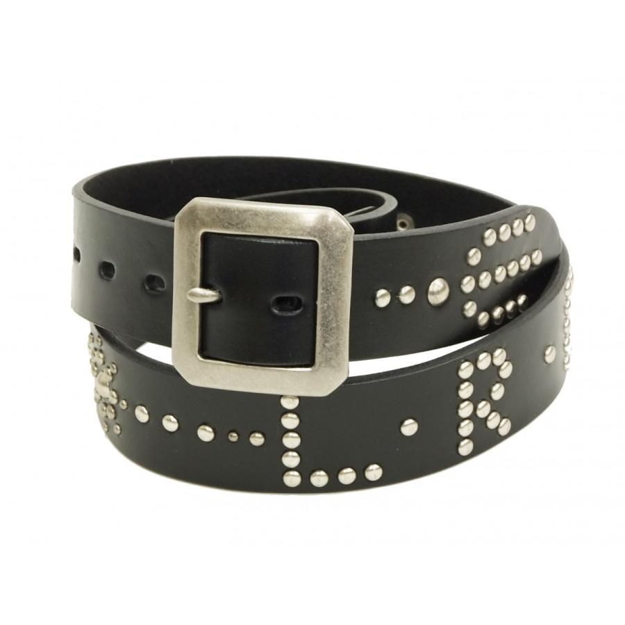 TEDMAN（テッドマン） レザーベルト スタッズベルト TDSB-600 メンズ