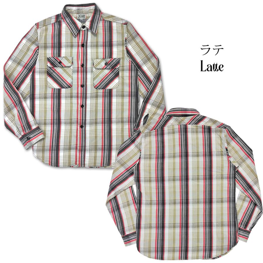 JELADO（ジェラード） フランネル ワークシャツ ユニオンワーカーズ