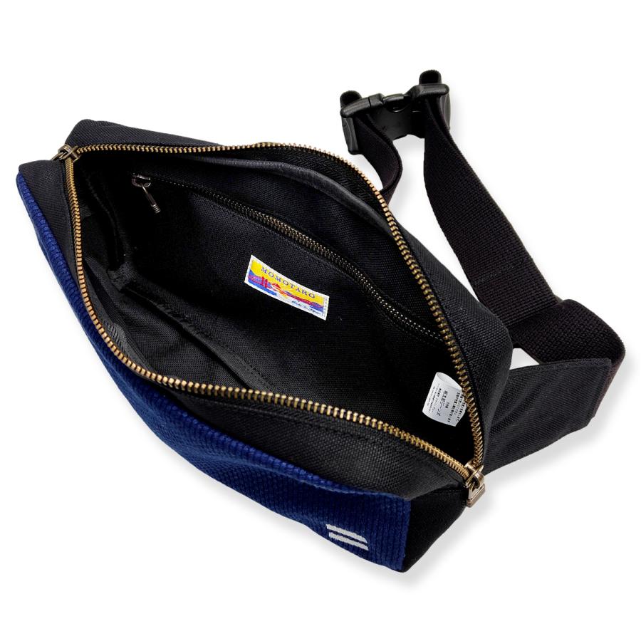 桃太郎ジーンズ（MOMOTARO JEANS） 刺し子 ショルダーバッグ ボディ