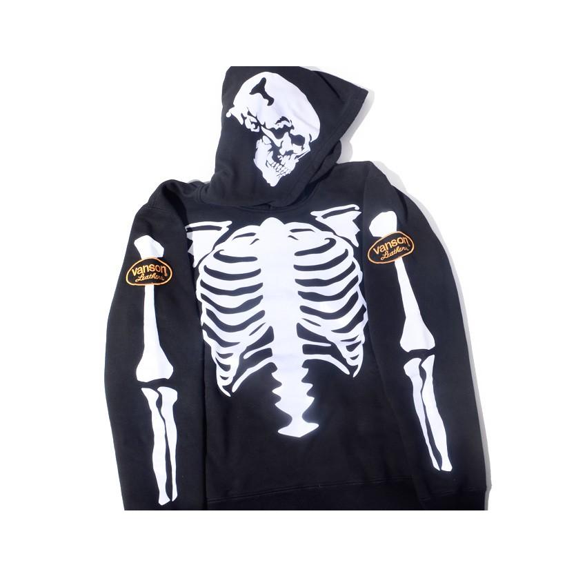 VANSON（バンソン） パーカー プルパーカー ボーンパーカー ボーン