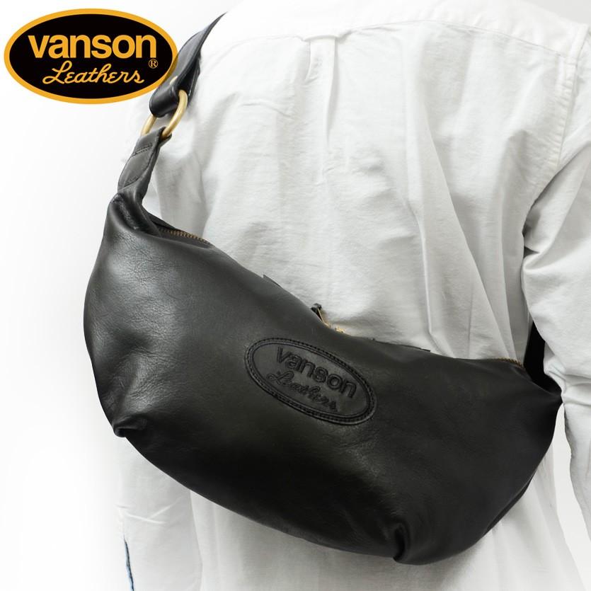 VANSON（バンソン） バッグ ショルダーバッグ バナナバッグ 本革