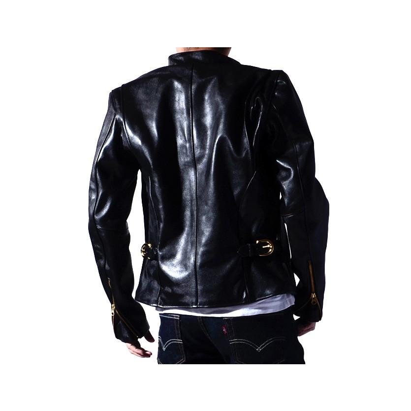 VANSON（バンソン） ライダースジャケット レザーライダース B メンズ