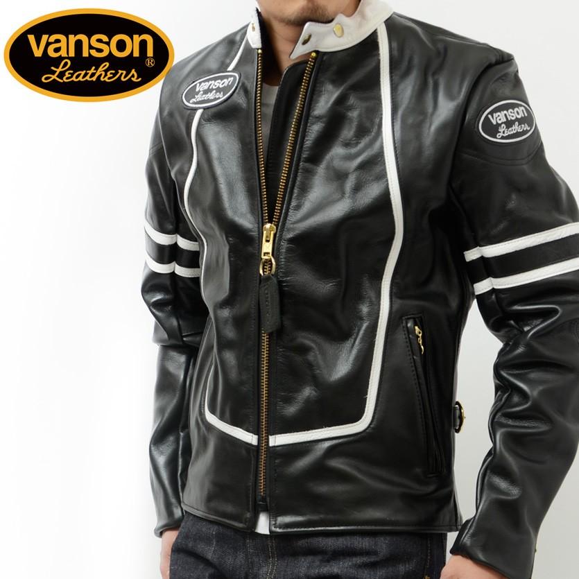 VANSON（バンソン） レザージャケット DAITONA デイトナ シングル
