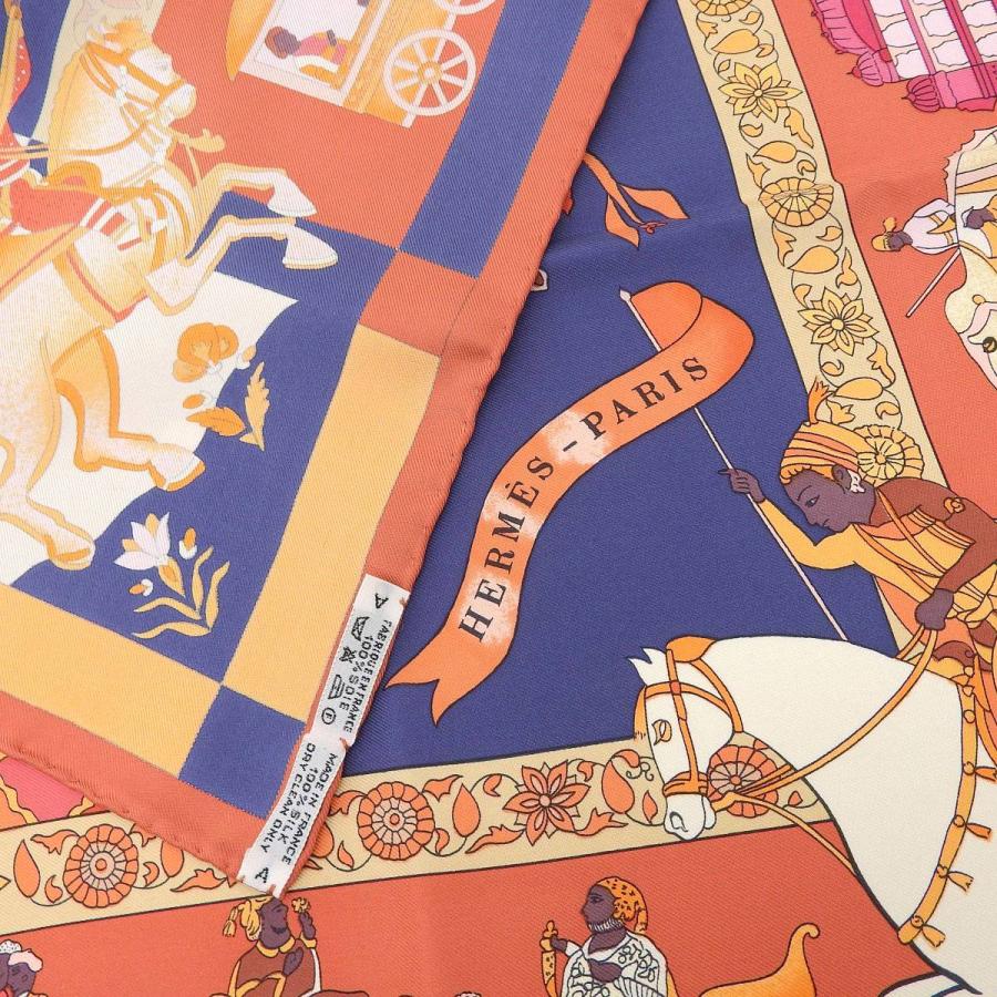 エルメス HERMES カレ90 スカーフ Fantaisies indiennes 眩惑のインド