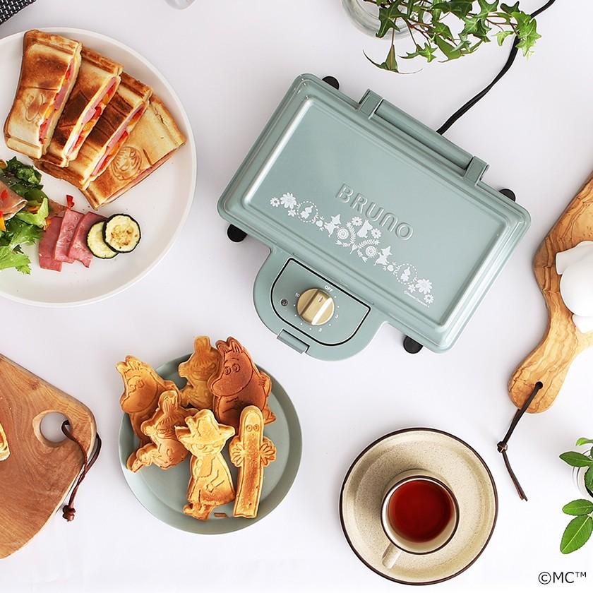 BRUNO（ブルーノ） ホットサンドメーカー ダブル 耳まで プレスサンド