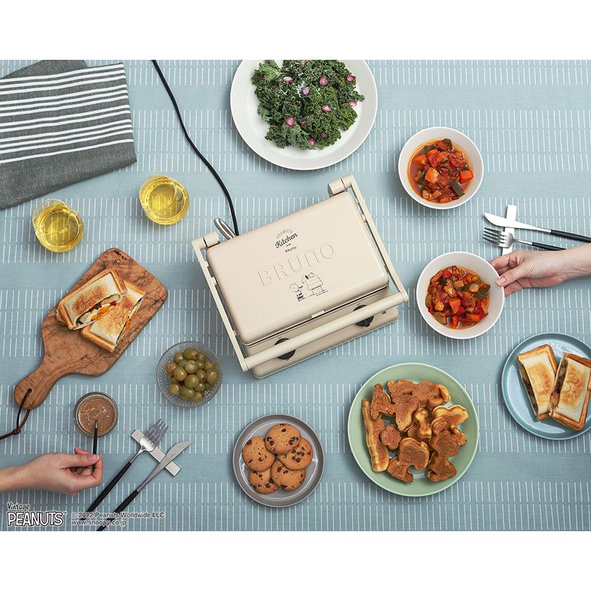 BRUNO（ブルーノ） ［ BRUNO×PEANUTS グリルサンドメーカー ダブル