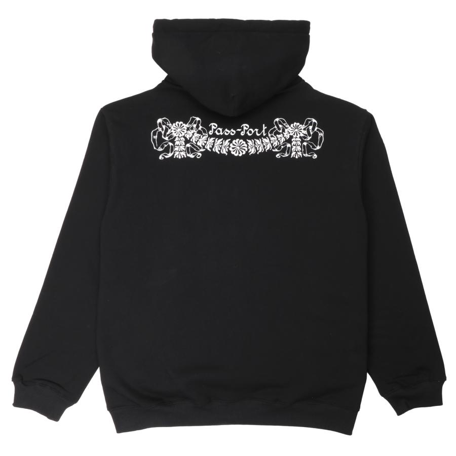 パスポート Pass~Port Kollaasi Zip Hoodie Black メンズ レディース