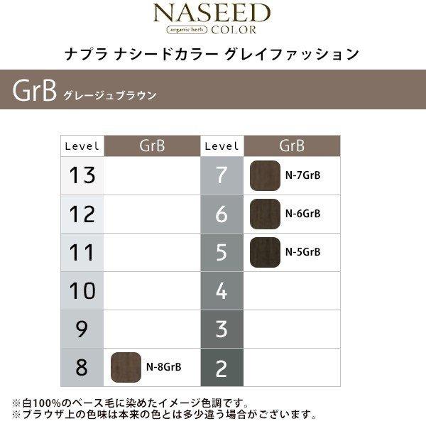 napla（ナプラ） ナシードカラー グレイファッション 1剤 グレージュ