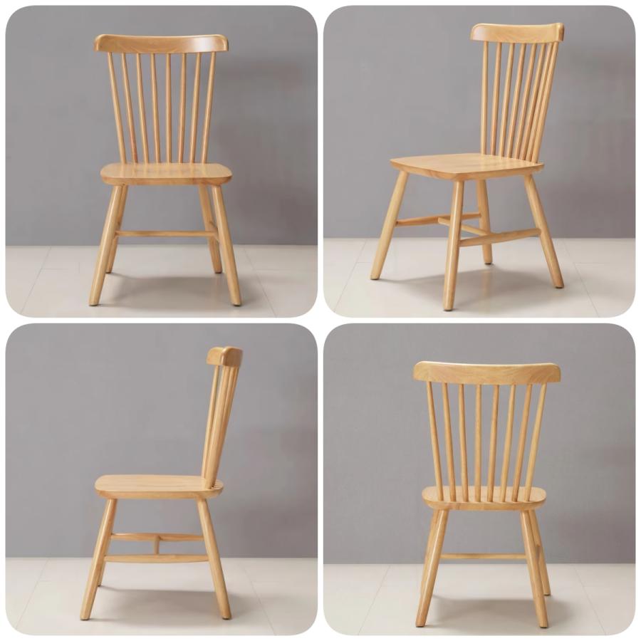 ダイニングチェア 天然木 オシャレ 組立簡単 ナチュラル リビング用