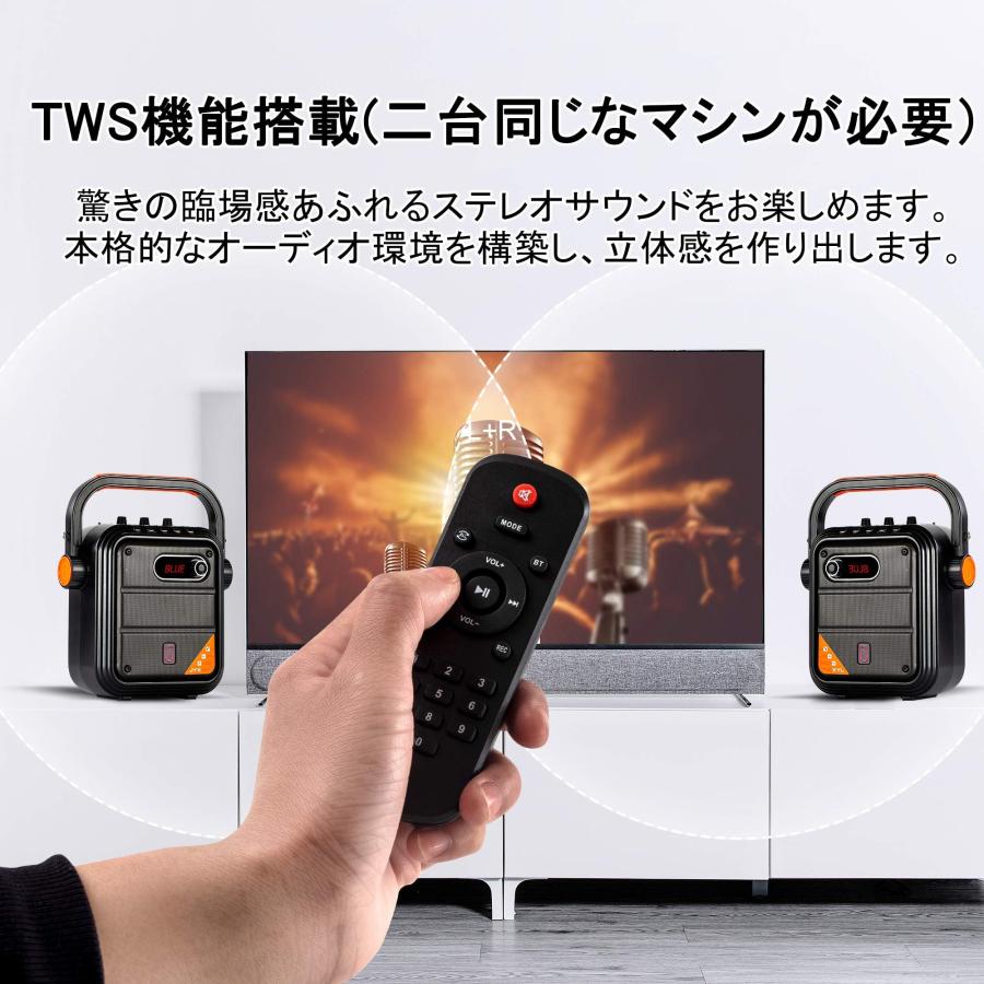 JYX ワイヤレスマイク スピーカーセット 拡声器 Bluetooth 5.0対応