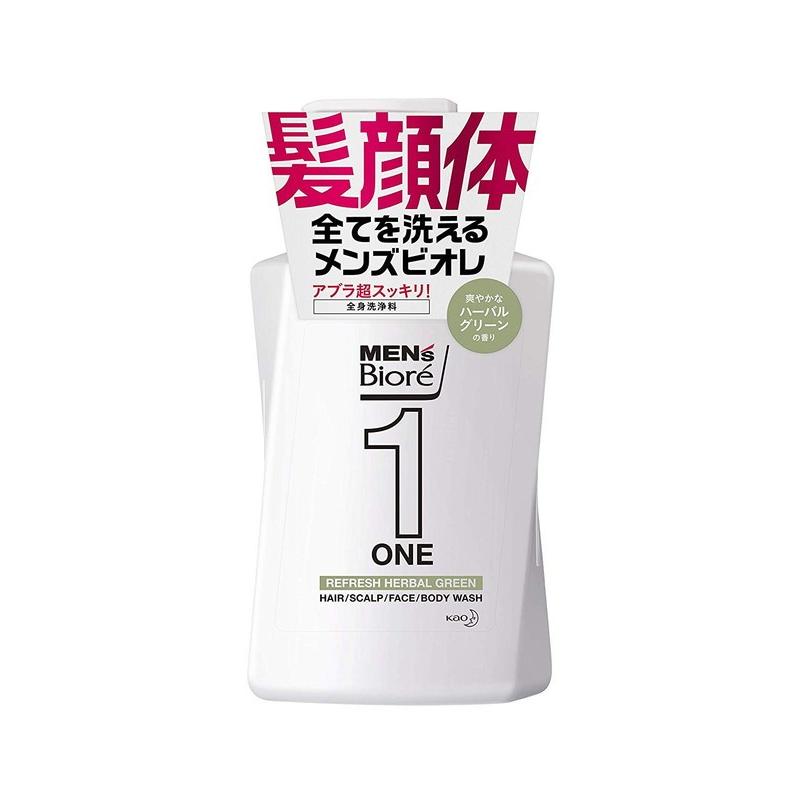 Biore 花王 メンズビオレ ONE オールインワン全身洗浄料 爽やか