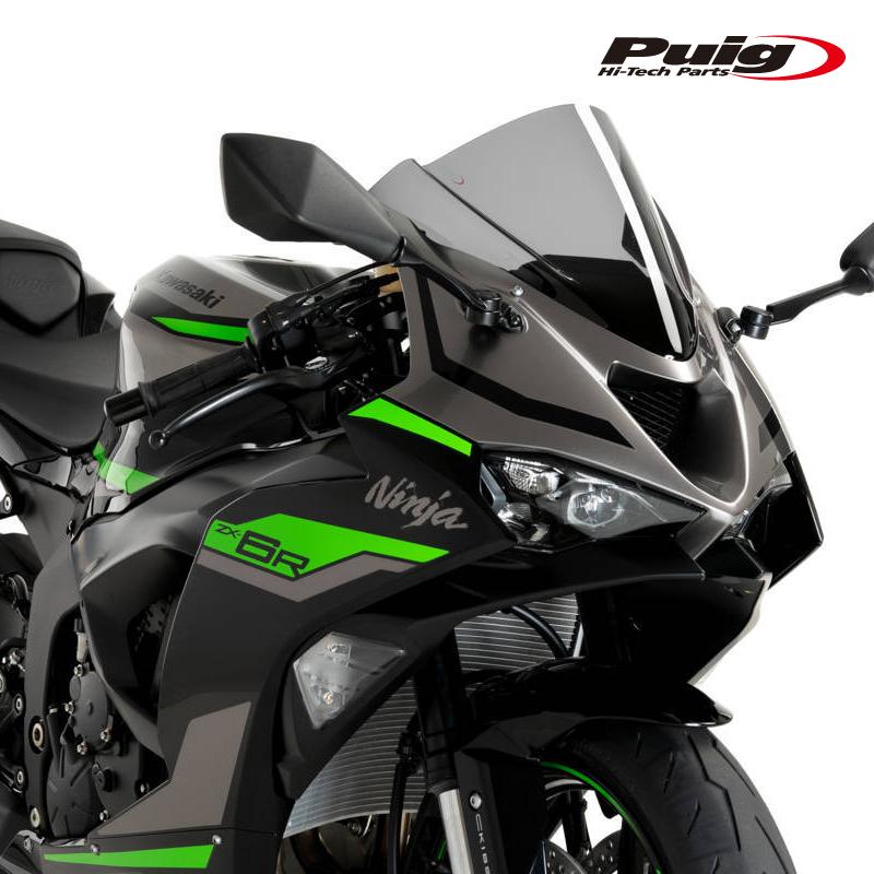 Puig（プーチ） Puig 21831H Z-RACING SCREEN [SMOKE] Kawasaki ZX-6R