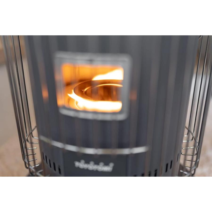 トヨトミ】 対流形 石油ストーブ KS-67H(H) グレー 日本製