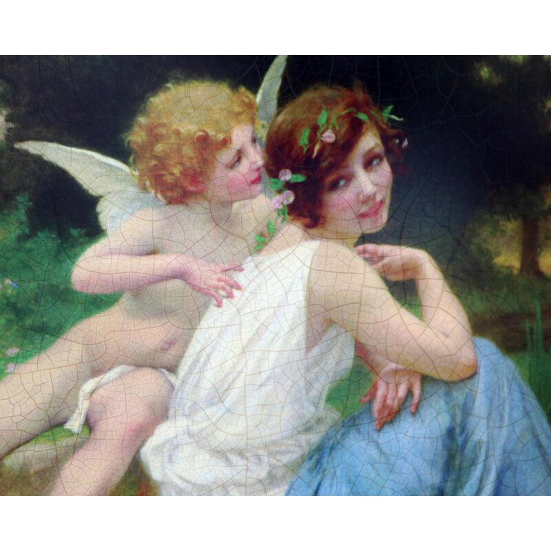 イタリア製 アートフレーム ブグロー エンジェル インテリア 額絵 額縁