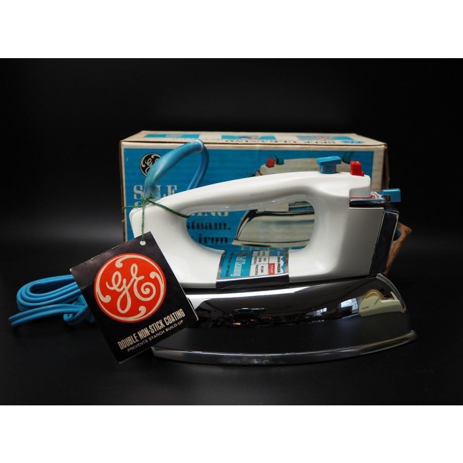 GE デッドストック ビンテージ スチームアイロン F-110WHT General