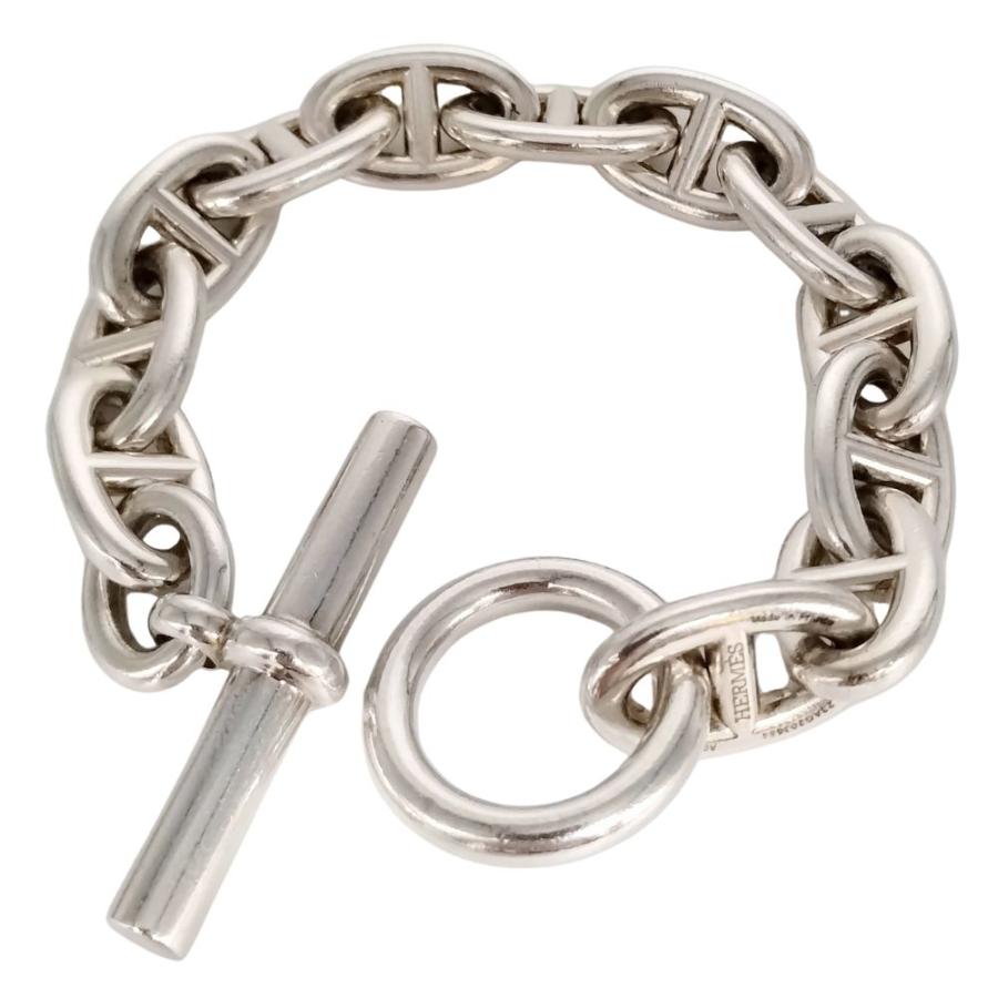 HERMES（エルメス） シェーヌダンクル 12コマ ブレスレット シルバー