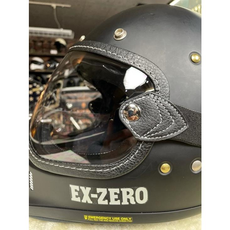 SHOEI EX-ZERO 専用設計 ゴーグル クリア ショウエイ 巾着袋付き イー