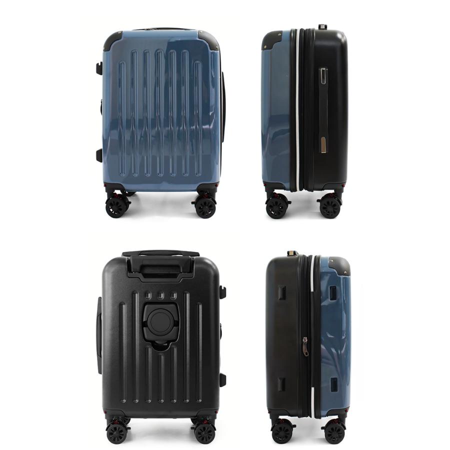 スーツケース 8輪 双輪 多機能 ダイヤルロック式TSA ABS