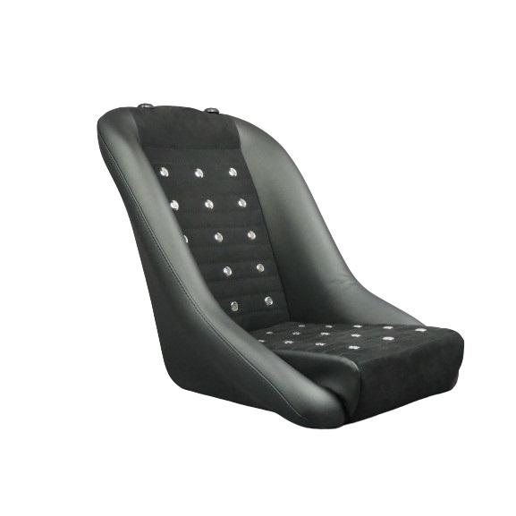 ローバックシート ブラック ※ヘッドレスト付属 1脚(1pcs) Colin