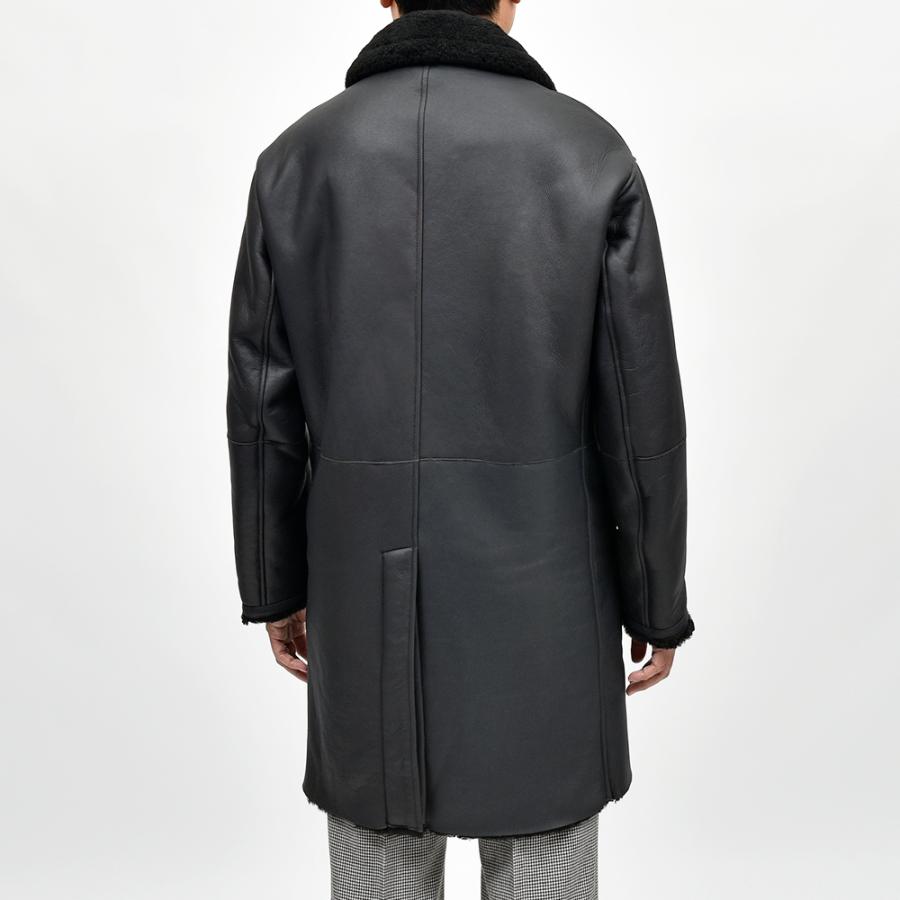 EMMETI（エンメティ）SAXTON ムートン チェスターコート : ring - 通販