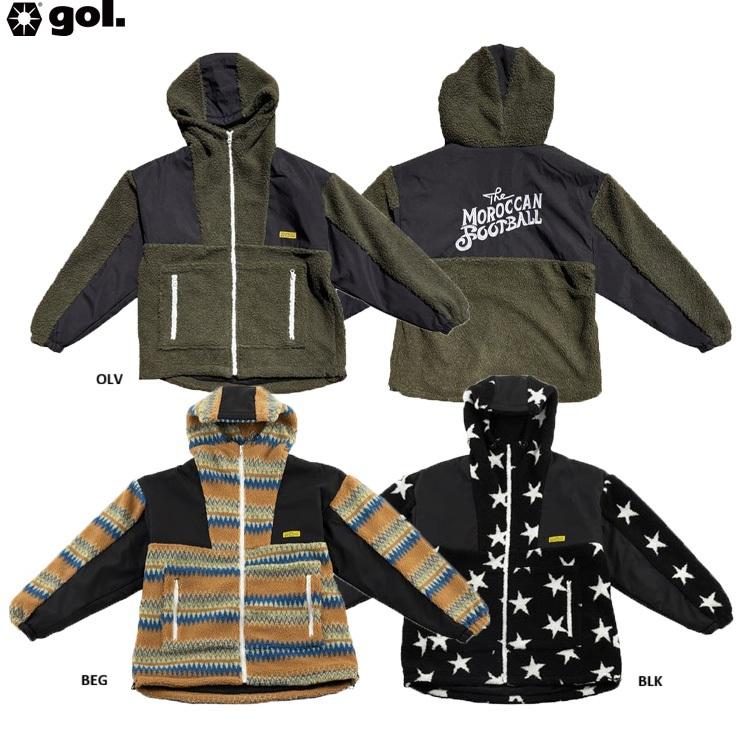 gol.（ゴル） フルジップボアフーディー ＜モロッカン＞ 25AW g555-349