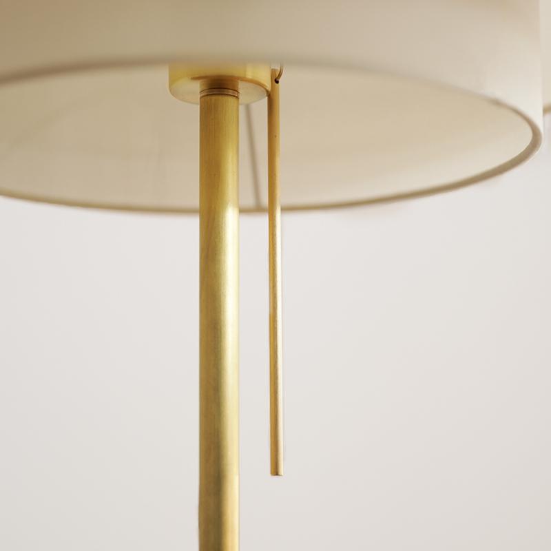 フロアライト 照明 スタンドライト Brass＆Layered LED電球付属 ナツメ