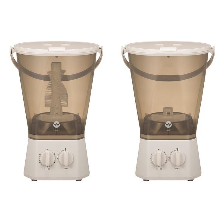 2024年 最上位モデル！ ブラッシュボーイ Pro 小型洗濯機 バケツ 2水流