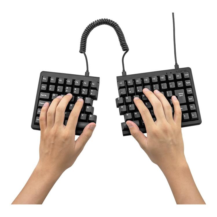 Barocco Mistel MD770 JIS 日本語配列/青軸 左右分離型 有線式