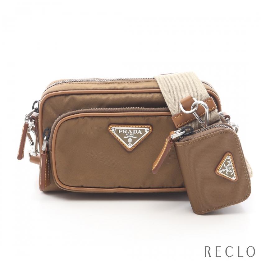 PRADA（プラダ） PRADA Re-Nylon ショルダーバッグ ナイロン レザー