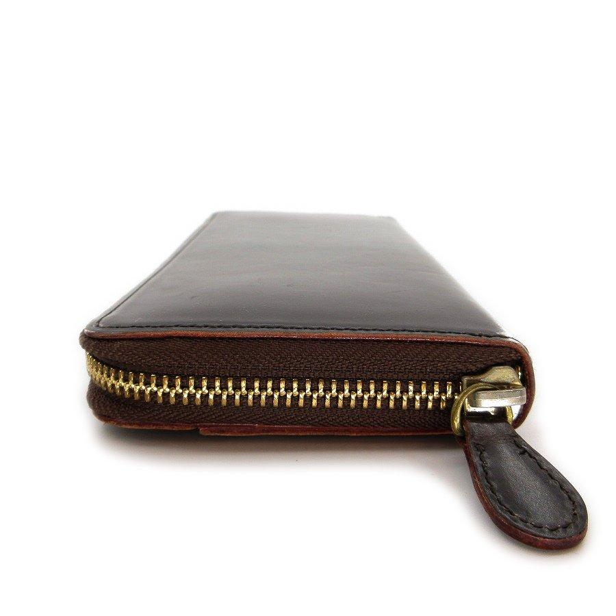 送料無料 ガンゾ GANZO 長財布 財布 ラウンドファスナー ラウンド