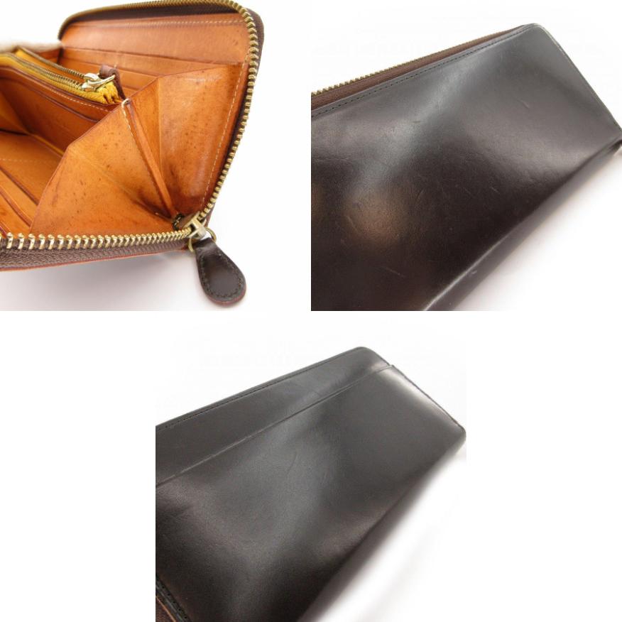 送料無料 ガンゾ GANZO 長財布 財布 ラウンドファスナー ラウンド