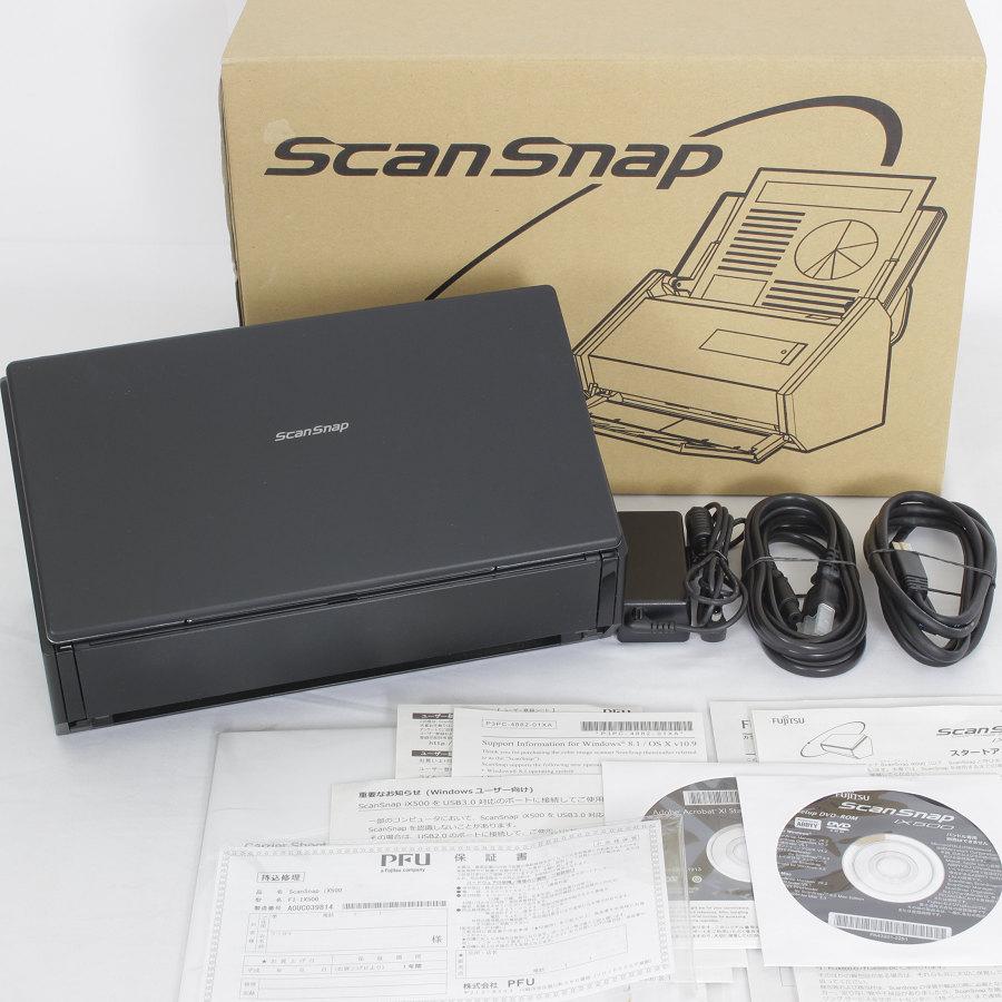 ScanSnap 富士通 iX500 FI-IX500 スキャナ A4 Wi-Fi対応 スキャン
