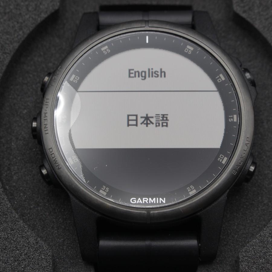 fenix 5 【美品】Garmin 5S Plus Sapphire Black 010-01987-77