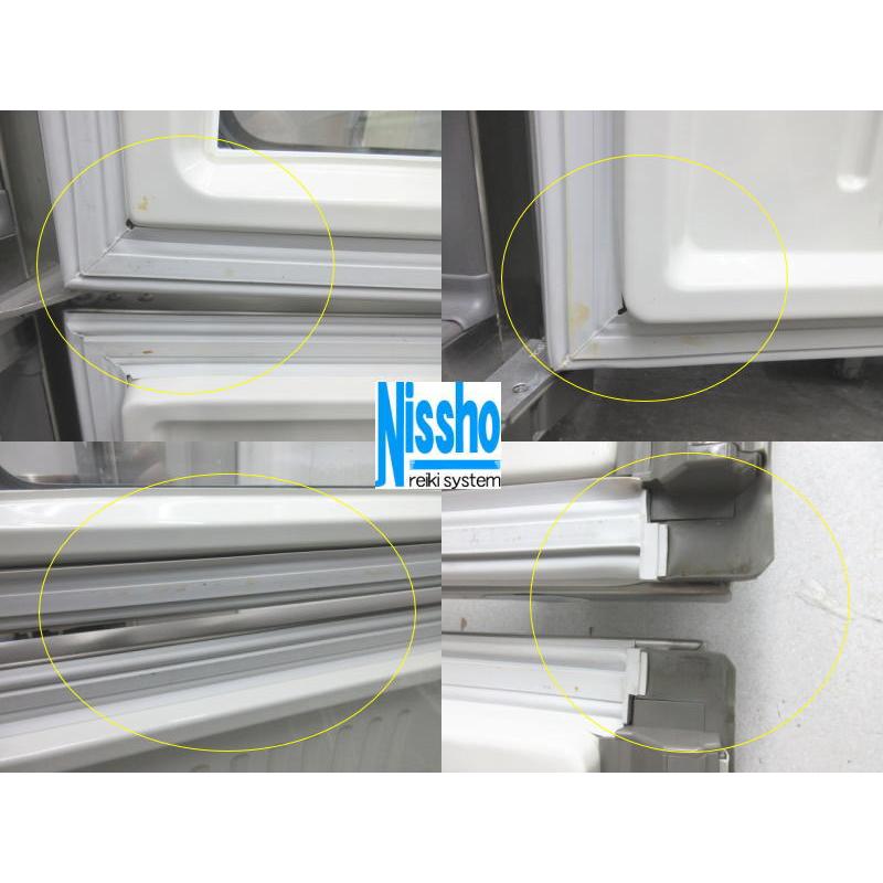 フクシマガリレイ □フクシマ縦型冷蔵庫・URN-120RM6-F(改)・ガラス扉