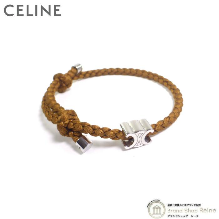 TRIOMPHE セリーヌ （CELINE） トリオンフ ビーチ ブレスレット タン
