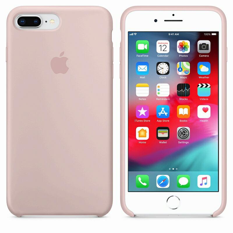 iPhone 8 【純正品】 Plus/iPhone 7 Plus Apple シリコンケース ピンク