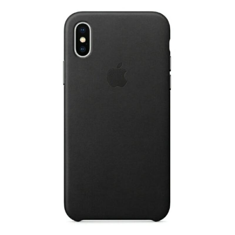 iPhone 【純正品】iPhone X / XS レザーケース ブラック Apple 10