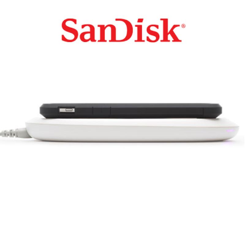 iXpand 【中古】iXpand ワイヤレス充電器 256GB ホワイト SanDisk