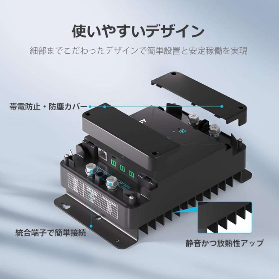 RENOGY（レノジー） RENOGY 12V 50A 走行充電器 MPPTチャージャー内蔵