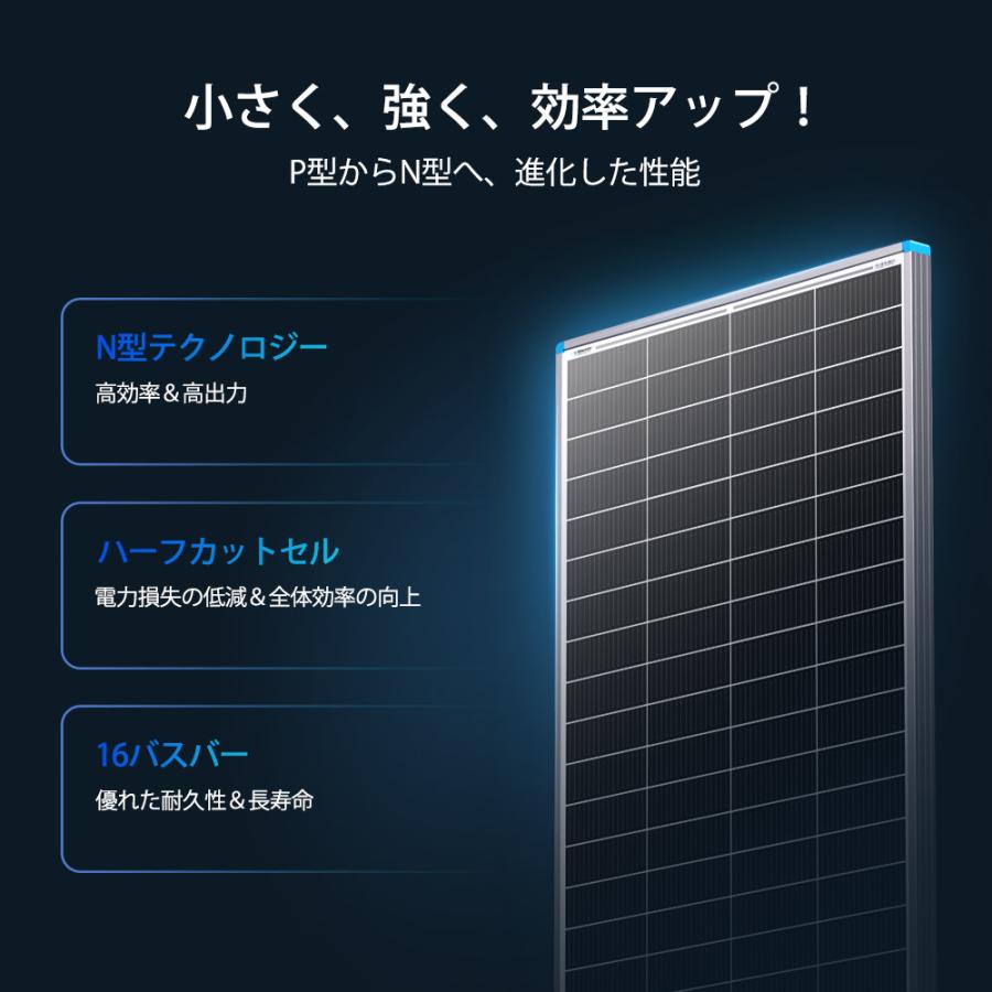 RENOGY（レノジー） RENOGY 175W ソーラーパネル 12Vシステム対応 N型