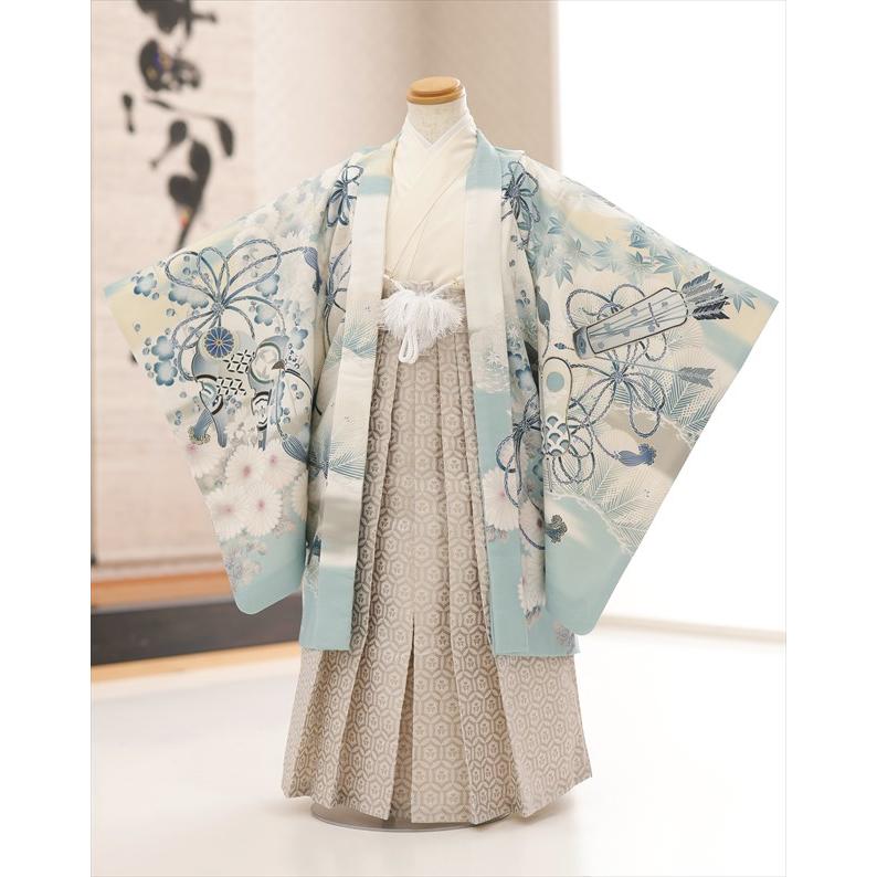 七五三 着物レンタル 5歳 男の子 袴レンタル d5628 子供着物 七草祝い