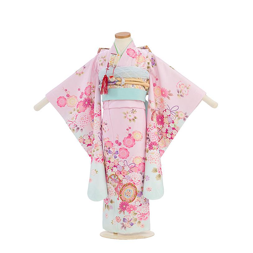 753着物5歳 七五三 着物 5歳 女の子 レンタル 小さめ7歳ピンク ピンク