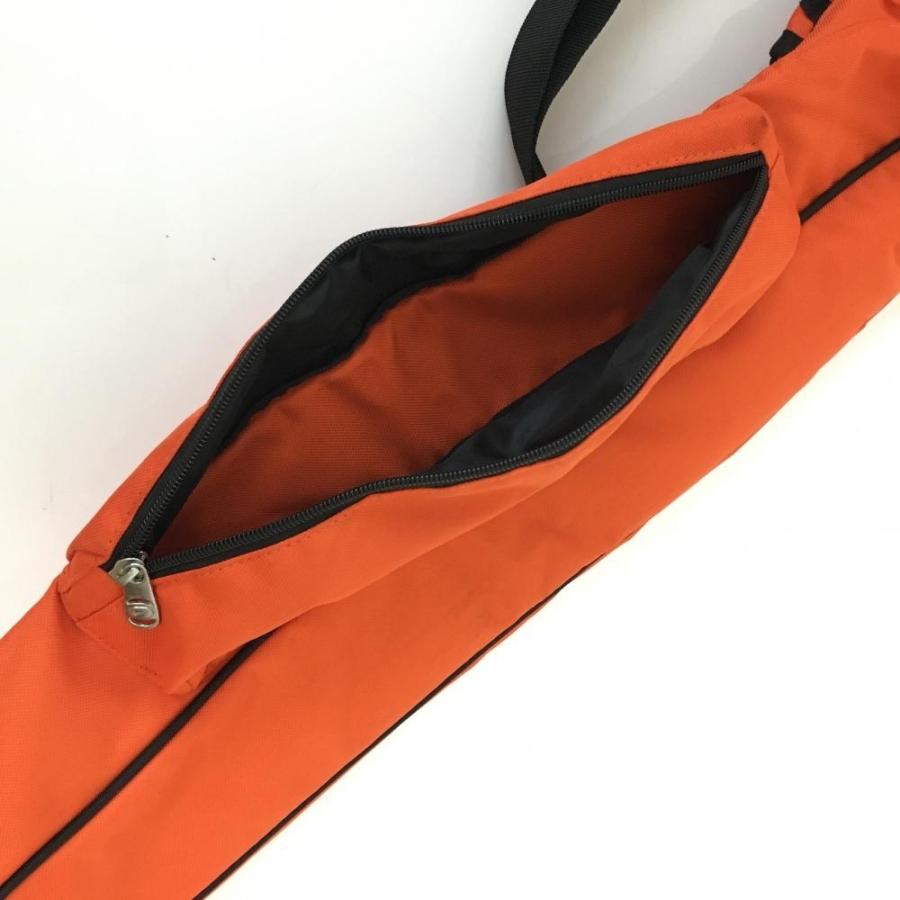 NIKE ナイキ クラブケース オレンジ×黒 シルバーロゴ ゴルフ