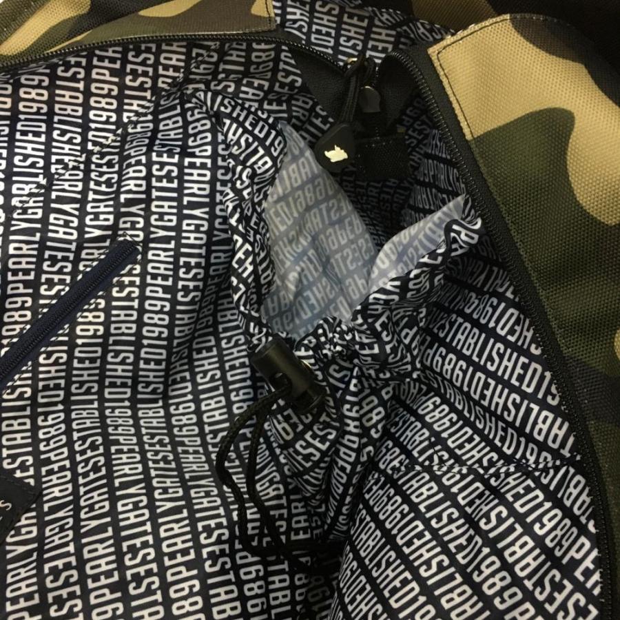 超美品】PEARLY GATES パーリーゲイツ ロッカーバッグ カーキ カモフラ