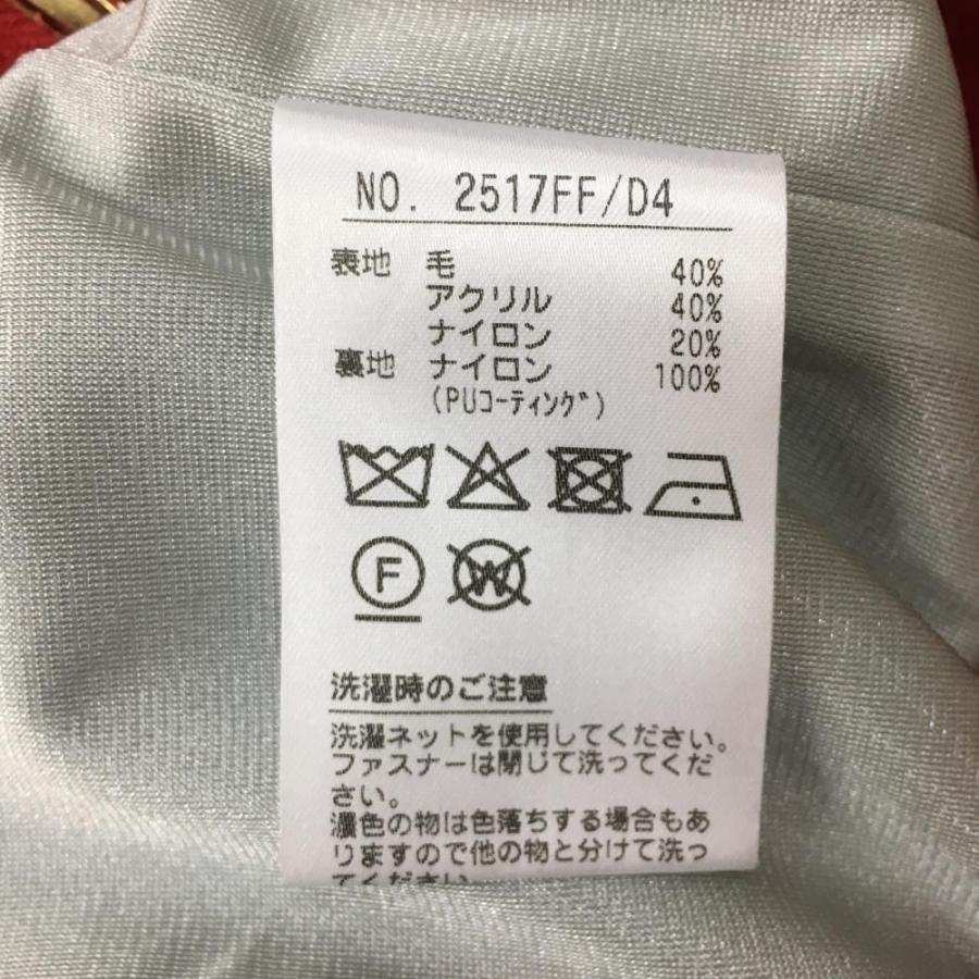 10%OFF価格／(美品)and per se アンパスィ ニットジャケット レッド