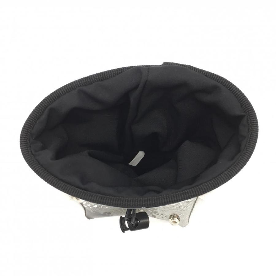 美品】MARK＆LONA マークアンドロナ ボールケース ポーチ シルバー×黒