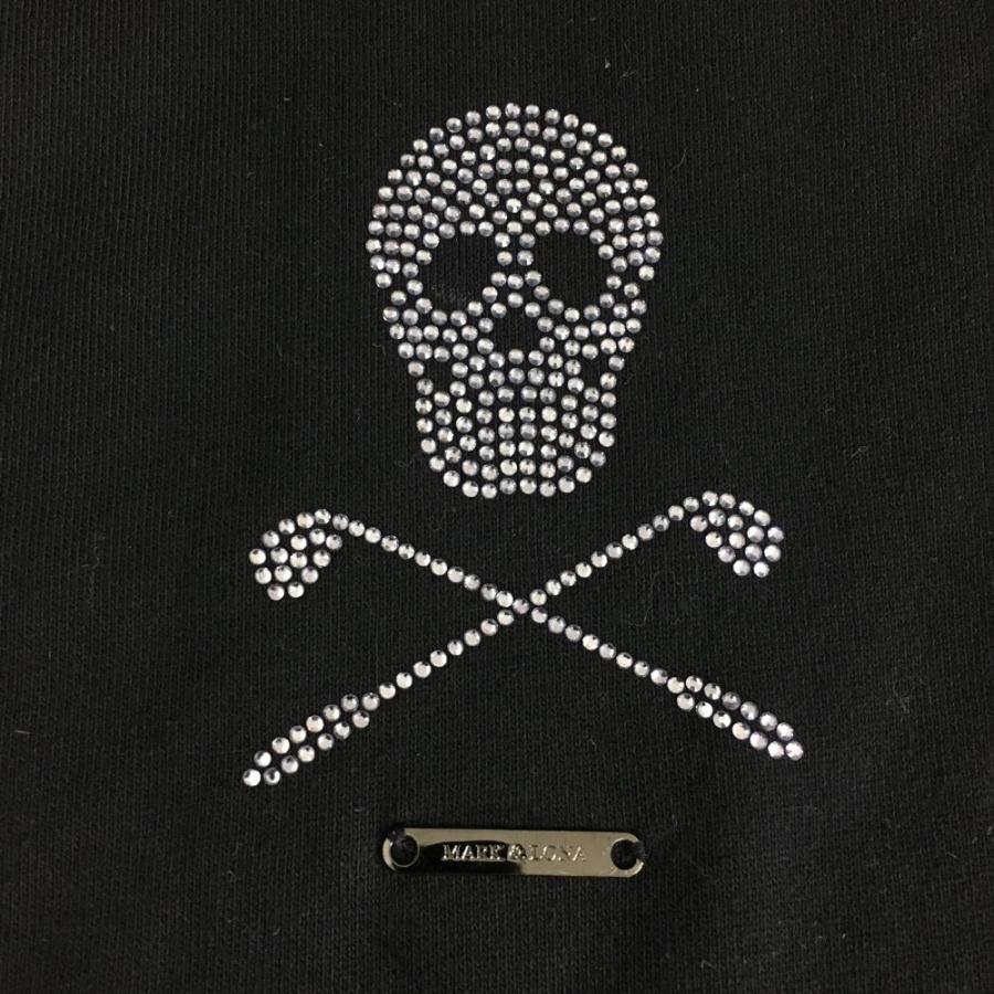 美品】MARK＆LONA マークアンドロナ ジップパーカー 黒 バックスカル